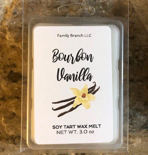 Bourbon Vanilla Wax Melts.