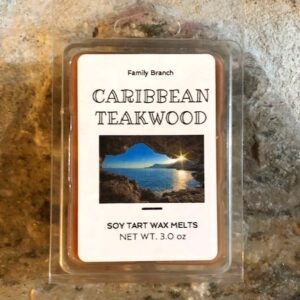 Caribbean Teakwood wax melts.