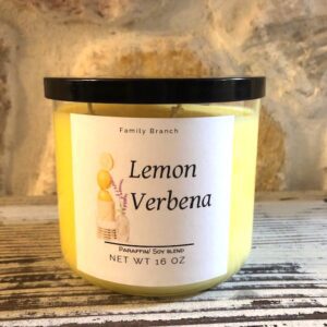 Lemon Verbena 3 Wick Candle.